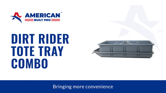 Dirt Rider Tote Tray Combo - bringing more convenience