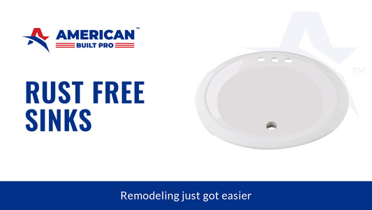 Rust free sinks - Remodeling just got easier