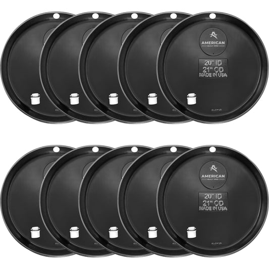 Pre-Drilled Plastic Water Heater Pan incl drainhose adapter