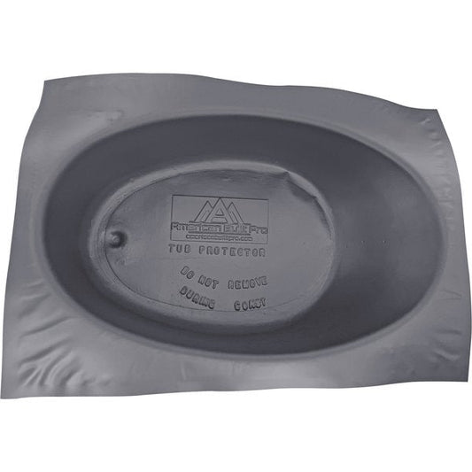Tub Protector, 60 in x 42 in Plastic wFoam bottom tubs up to 18 in H, 25PK