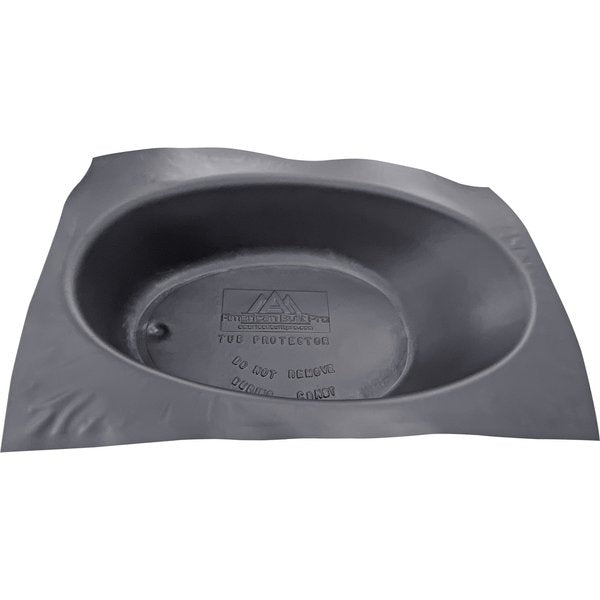 Tub Protector, 60 in x 42 in Plastic wFoam bottom tubs up to 18 in H, 25PK