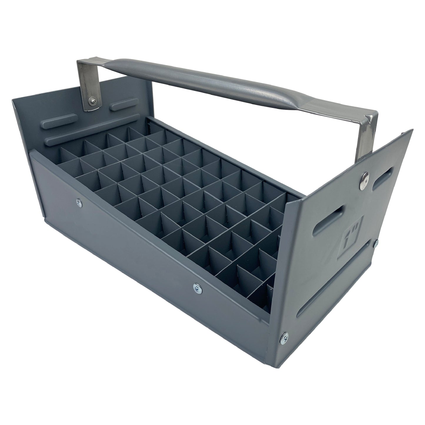 Nipple Caddy for 1" nipples holds 50 nipples each strong no-rust HDPE plastic