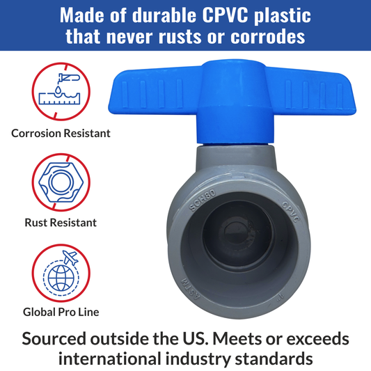Ball Valve - CPVC