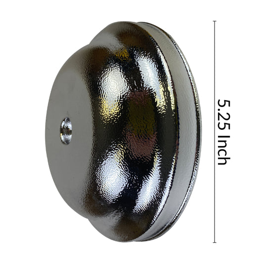 Bellshape Chrome Clean-Out Cover Plate