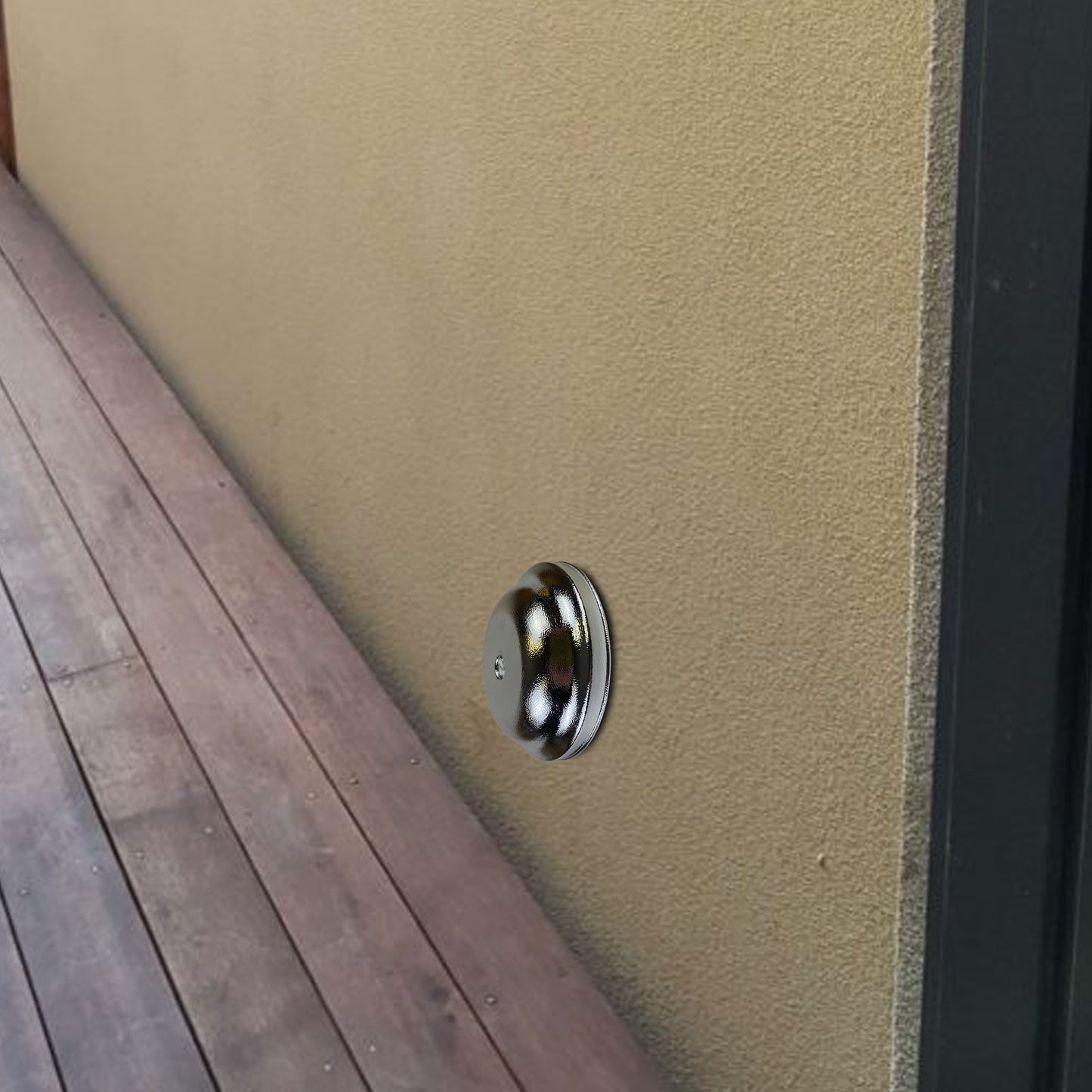 Bellshape Chrome Clean-Out Cover Plate