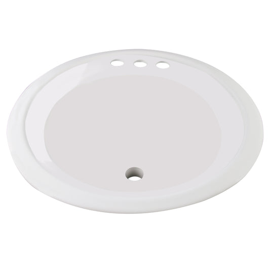 Sink lavatory  Round Shape White Acrylic ABS
