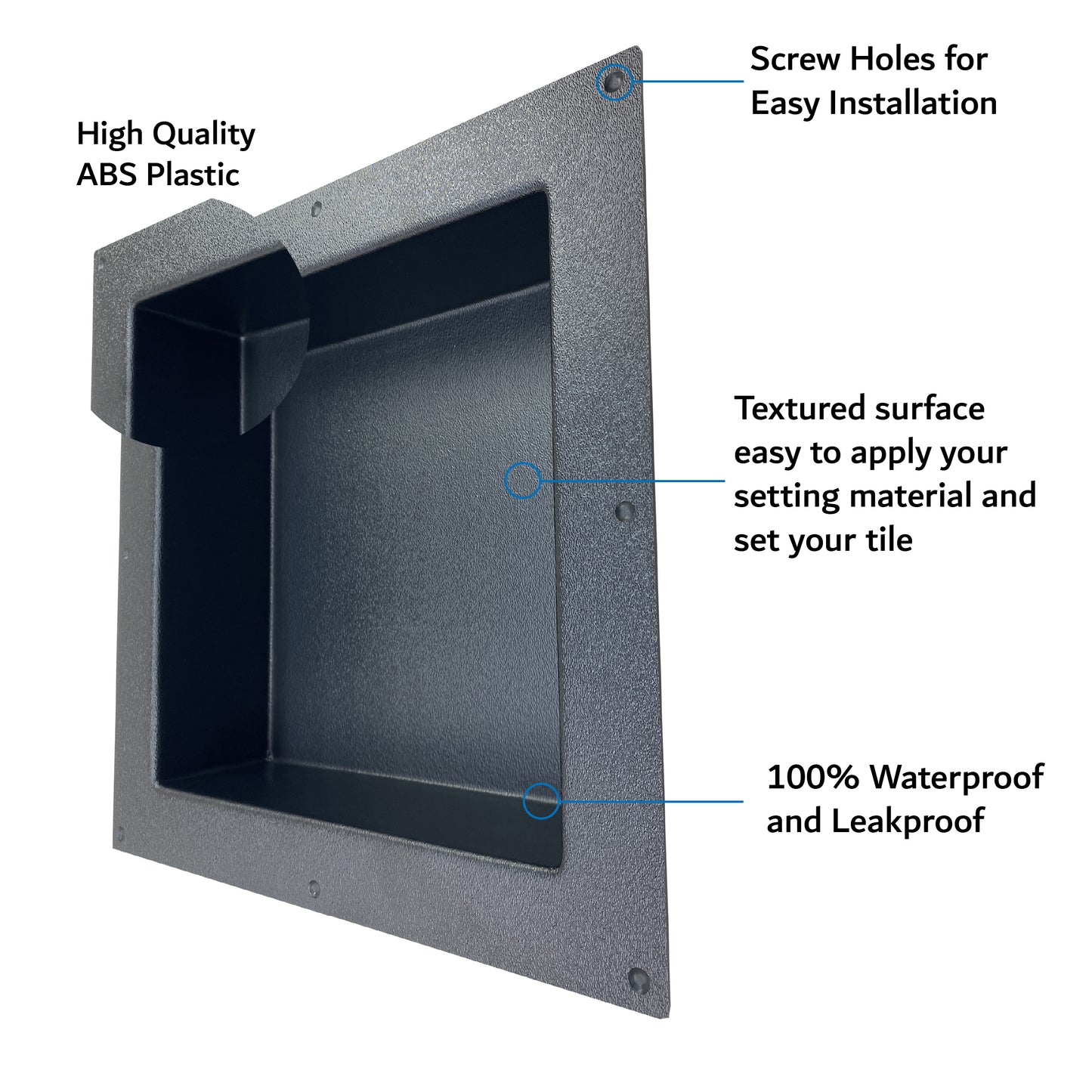 Shower Niche Tile Template