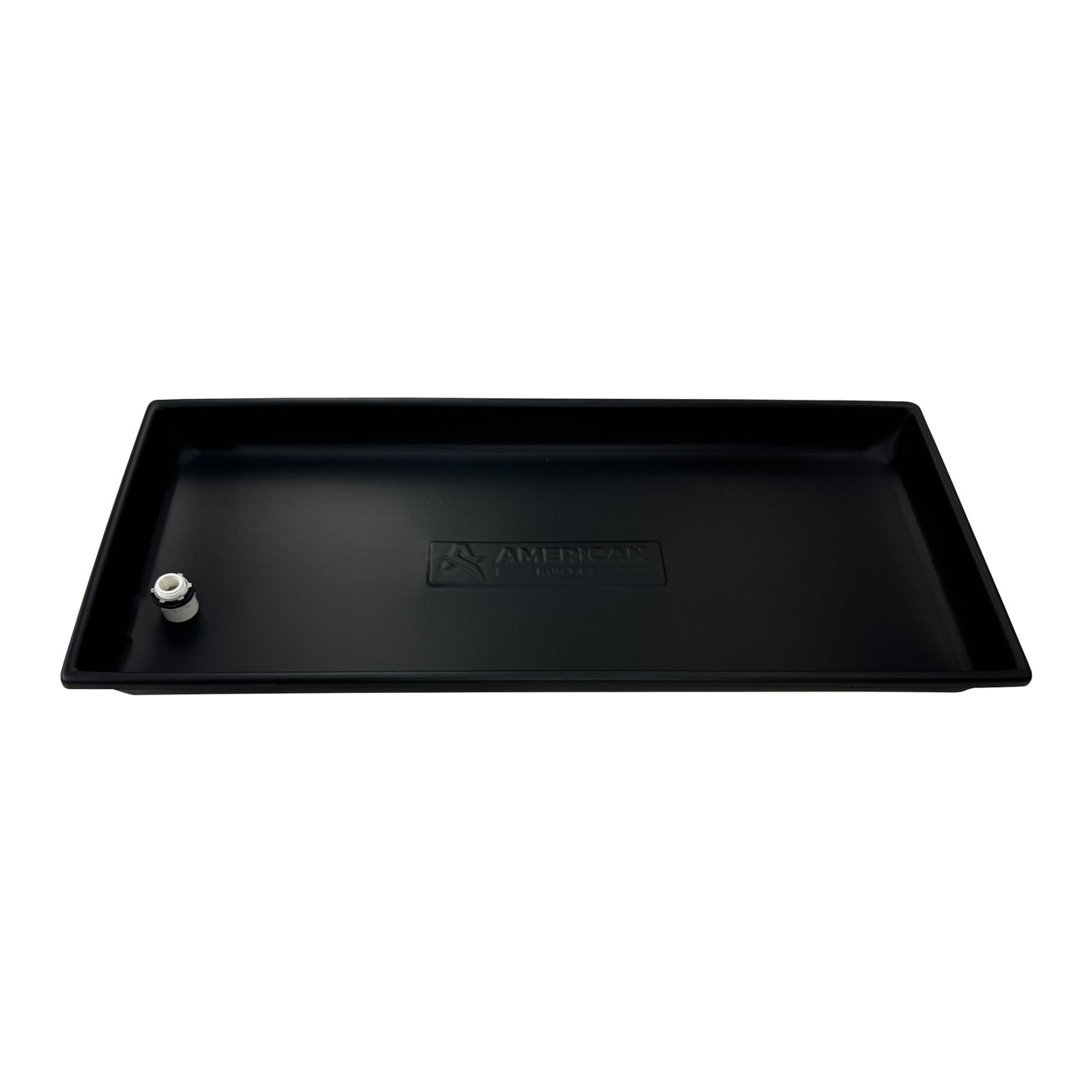 Heavy duty HVAC pan ID Incl sensor cut out, drain hose adaptor