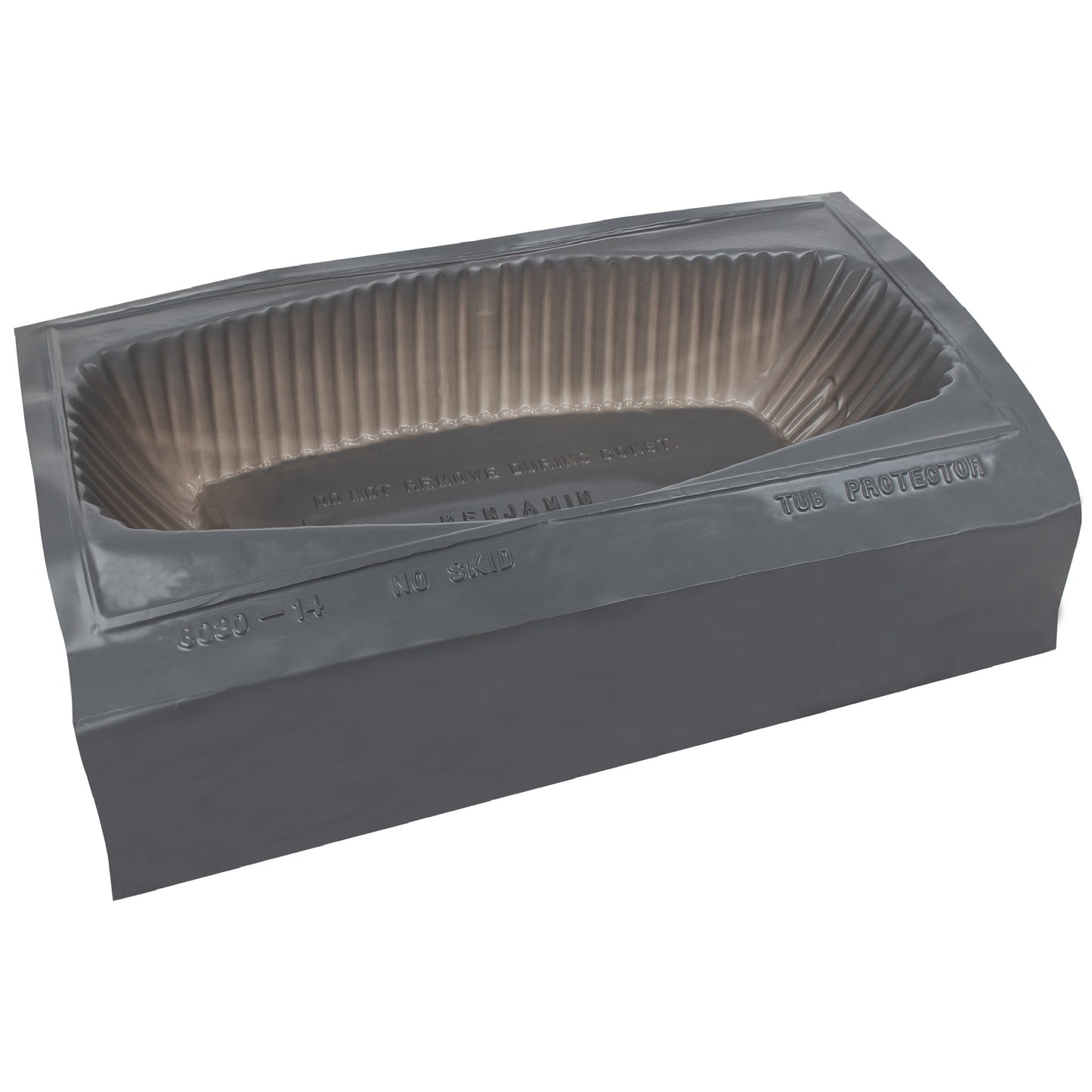 Tub Protector, 60 in x 30 in Plastic wFoam bottom tubs up to 16 in H, 35PK