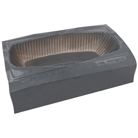 Tub Protector, 60 in x 30 in plastic w foam bottom tubs up to 16 in H, 35PK