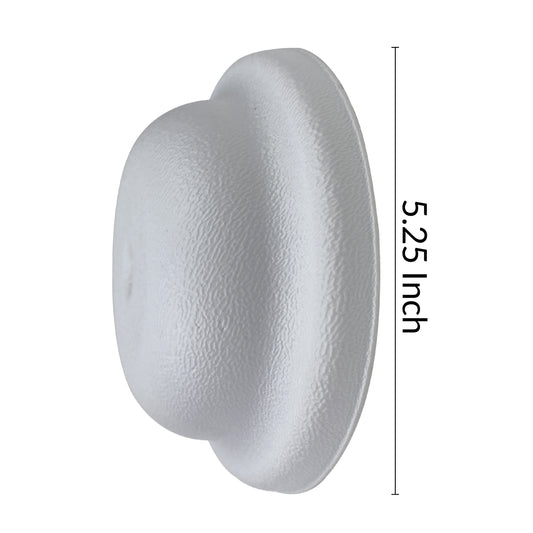 Bellshape White Clean-Out Cover Plate