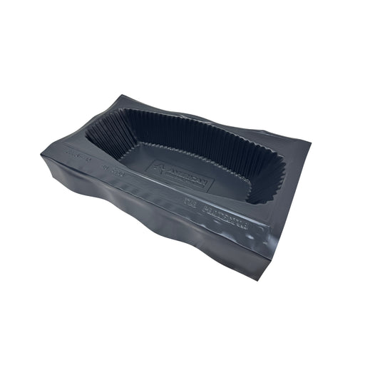 Tub Protector, 60 in x 30 in plastic w foam bottom tubs up to 14 in depth