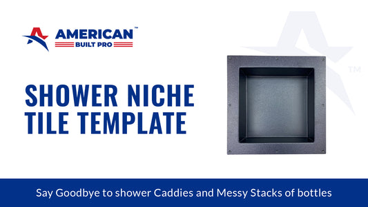 Shower Niche Tile Template