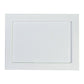 Access Panel, 9 in x 6 in White Plastic Two-Piece