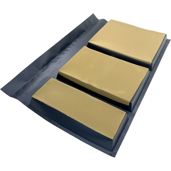 Shower Base Protector HIPS, 60 in x 36 in gray multiFit with foam bott ...