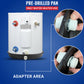 Pre-Drilled Plastic Water Heater Pan incl drainhose adapter