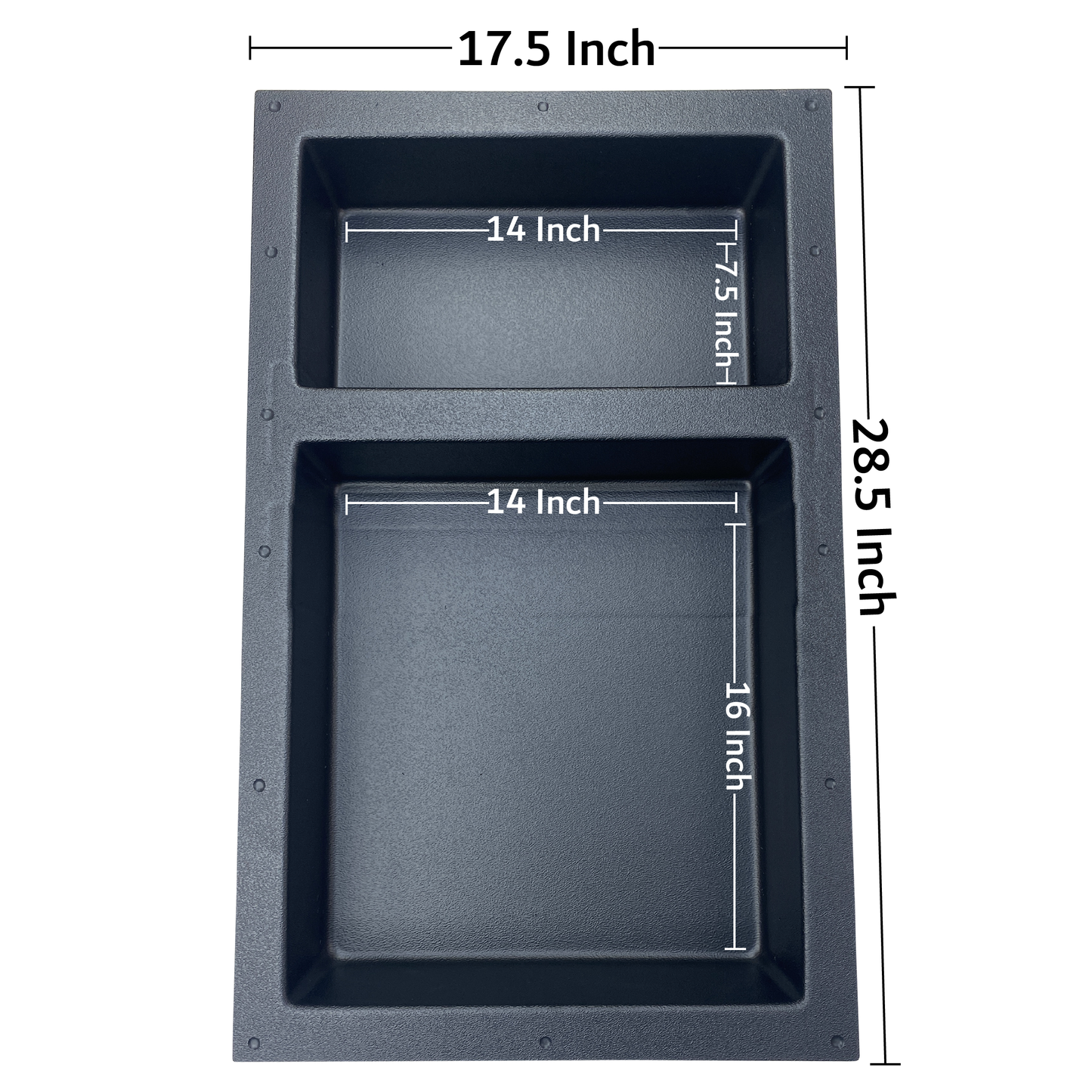 Shower Niche Rectangle Template wSplit Section