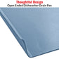 Dishwasher Drain Pan 24 inch x 20.5 inch - Grey
