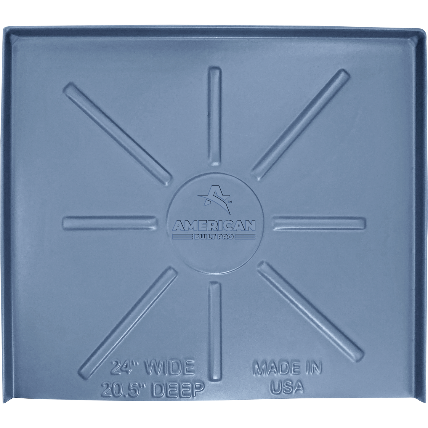 Dishwasher Drain Pan 24 inch x 20.5 inch - Grey