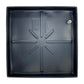 Heavy duty HVAC pan ID Incl sensor cut out, drain hose adaptor