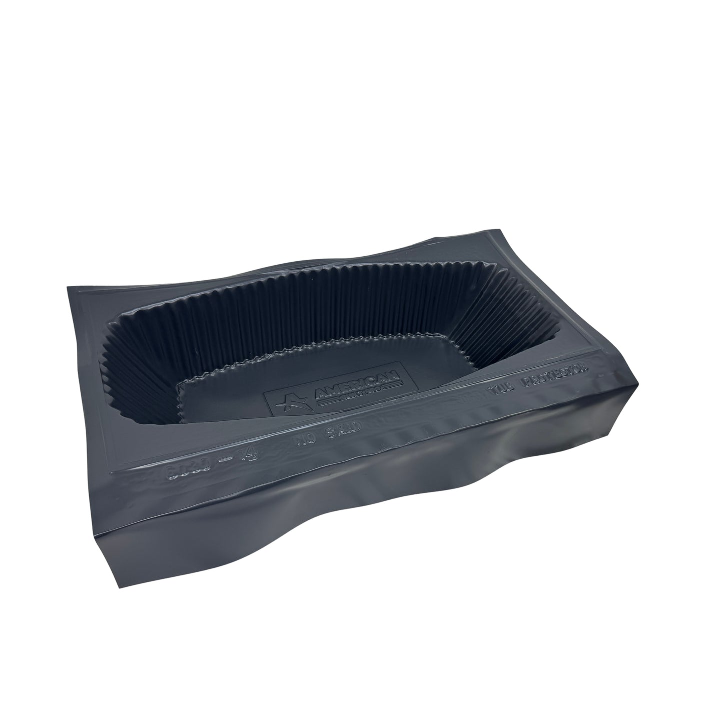 Tub Protector, 60 in x 30 in Plastic w Foam bottom tubs up to 14 in depth