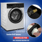 Undrilled Washing Machine Pan Black incl drainhose adapter